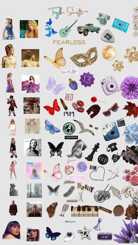 i would’ve added more stuff but i reached the max 😭😭😭 #taylorswift #debut #fearless #speaknow #red #1989 #reputation #lover #folklore #evermore #midnights Taylor Swift Albums Symbols, Lover Symbols Taylor Swift, Fearless Doodles Taylor Swift, Taylor Swift Album Gift Ideas, 1989 Symbols Taylor Swift, Taylor Swift Era Symbols, Symbols For Taylor Swift Albums, Taylor Swift 1989 Symbols, Taylor Swift Fearless Symbols