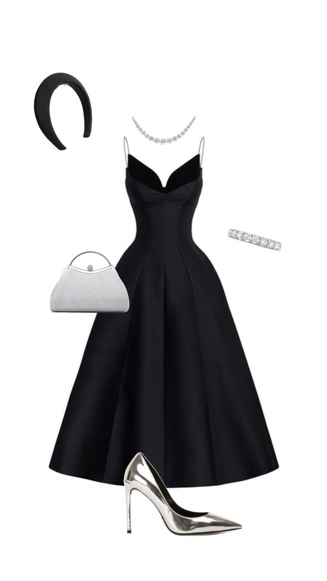 Dress Outfits Party, Effortlessly Chic Outfits, Pretty Prom Dresses, Evening Outfits, Looks Chic, Komplette Outfits, Edgy Outfits, Looks Style, Lookbook Outfits