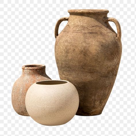 Vase Png, Pot Image, Outdoor Vases, Pottery Pots, Vase Pottery, Traditional Pottery, Clay Vase, Ceramic Pots, Vintage Vases