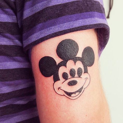 Jessica Channer 🍰 on Instagram: “Totally normal Mickey Mouse for Jason! Thanks! 🐭 #tattoo #tattoos #tattoopeople #tattoopeopletoronto #mickeymouse #mickeymousetattoo…” Mickey Mouse Tattoo, Tattoo People, Disney Tattoos, Print Tattoos, Paw Print Tattoo, Paw Print, Tattoos, Disney, On Instagram