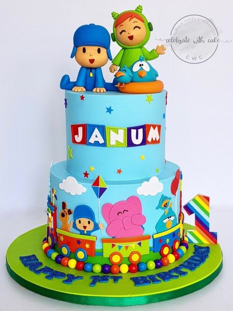 21+ Great Picture of Pocoyo Birthday Cake - birijus.com Pocoyo Birthday Cake, Pocoyo Cake, Pocoyo Birthday, Birthday Cake For Cat, Pig Birthday Cakes, Diy Birthday Cake, Pinterest Cake, 1st Birthday Party Themes, 50th Birthday Cake