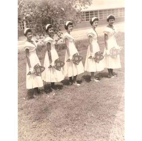 Ivy Leaf Pledge Club of Alpha Kappa Alpha at Texas College. (1950s) Black Fraternities, Texas College, African American History Facts, Aka Sorority, American Photo, Alpha Kappa Alpha Sorority, Greek Sorority, Alpha Female