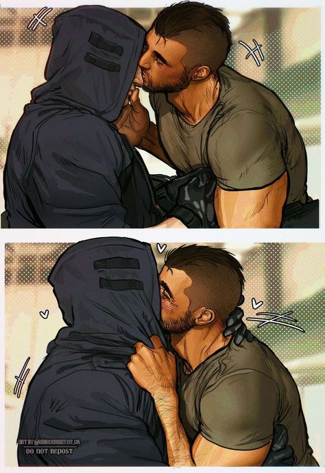 Nose Kiss, John Mactavish, Ahri Wallpaper, Call Of Duty Warfare, Cod Memes, Call Of Duty World, Not Listening, Hot Army Men, Kiss Art