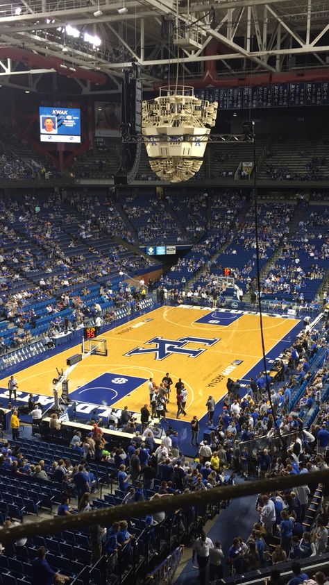 One of my favorite places, Rupp Arena. Rupp Arena, Big Blue Nation, Kentucky Basketball, Dream College, Week 5, University Of Kentucky, Big Blue, Kentucky, Birthday Gift