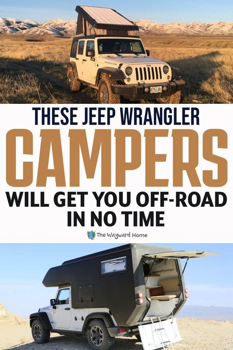 A Jeep Wrangler Camper is guaranteed to make most camping trips comfortable. If you have a jeep with you, why not convert it into a camper? This list of great Jeep Wrangler Campers may help you make the switch. Click to continue. Living In A Jeep Wrangler, Jeep Camper Conversion, Jeep Camping Wrangler, Wrangler Camper, Jeep Wrangler Camper, Jeep Wrangler Camping, Jeep Camper, Wrangler Car, Camper Tops