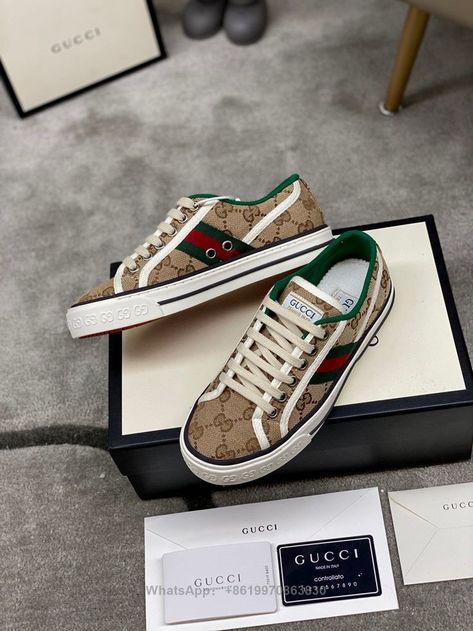 Sport shoes comfortable 2023 stylish Tenis Gucci, Tennis Shoe Heels, Gucci Shoes Sneakers, Gucci Baby, Fashion Shoes Heels, Classy Shoes, Fresh Shoes, Fancy Shoes, Gucci Fashion