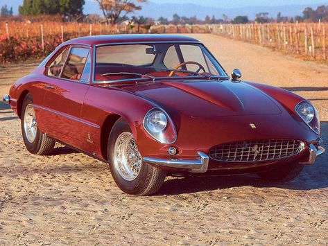 Ferrari 400 Superamerica Coupe Aerodinamico (covered headlights) (Tipo 538) '1962–64 Ferrari 400 Superamerica, Ferrari 400, Ferrari Italia, Auto Retro, Top Gear, Italian Cars, Classic Italian, Car Collection, Beautiful Cars