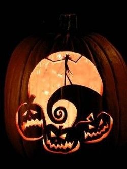 15 Pumpkin Carving Ideas | Just Short of Crazy Halloween Pumpkins Carvings Designs, Diy Halloween Dekoration, Nightmare Before Christmas Pumpkin, Jack Nightmare Before Christmas, Christmas Pumpkins, Amazing Pumpkin Carving, Pumpkin Carving Designs, Halloween Pumpkin Designs, Pumpkin Carvings