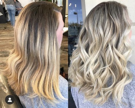 The ultimate answer to why blonde hair turns yellow or brassy — Beauty and Lifestyle Blog-Ally Samouce Yellow Blonde To Ash Blonde, Blonde Hair Refresh, Ash Blonde Vs Golden Blonde, Brassy Blonde Hair Before And After, Brassy Hair Before And After, Blonde Ashy Hair, Ashy Hair Color, Dishwater Blonde Hair, Brassy Blonde Hair