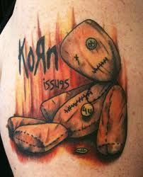 Tool Band Tattoo, Korn Issues, Music Lyric Tattoos, Voodoo Doll Tattoo, Voodoo Art, Tattoo Music, Lyrics Tattoo, Doll Tattoo, Doll Drawing