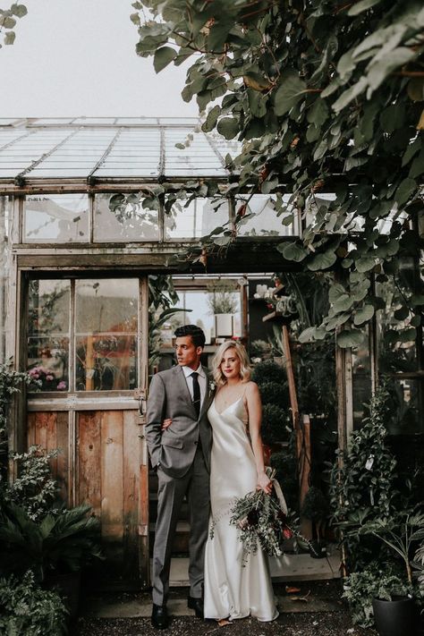 Melissa Marshall, Organza Wedding Dresses, Bride Wedding Photos, Glass House Wedding, Interracial Wedding, Chic Vintage Brides, Funny Wedding Photos, Greenhouse Wedding, Vintage Wedding Photos