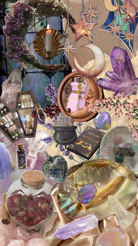 #witchy #witchyaesthetic #witchyvibes #witchcore Witchy Pastel Aesthetic, Light Witch Aesthetic, Alchemist Aesthetic, 2024 Lifestyle, Witchcraft Aesthetic, Witchcore Aesthetic, Witch Core, Witchy Aesthetic, Lifestyle Goals