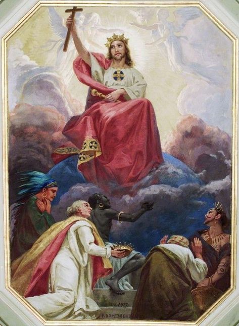 Catholic Artwork, Bible Artwork, Catholic Wallpaper, Jesus And Mary Pictures, Christ The King, Jesus Faith, Occult Art, Biblical Art, Mary And Jesus