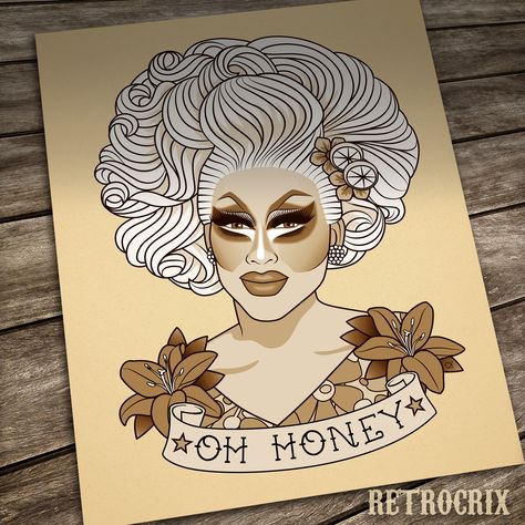 Trixie Mattel Tattoo, Drag Queen Tattoo, Portraits Tattoo, Trixie Mattel, Trixie And Katya, Queen Tattoo, Spooky Tattoos, Female Reference, Tattoo Portfolio