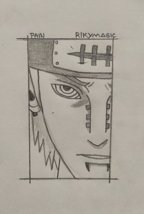 Kakashi Drawing, Naruto Drawings Easy, Drawing Naruto, Naruto Sketch Drawing, Itachi Uchiha Art, Naruto Sketch, Anime Boy Sketch, Naruto Drawings, Naruto Uzumaki Art