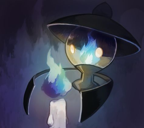 Lampent <3 Lampent Pokemon, Lampent Pokemon Art, Litwick Pokemon Art, Ghost Pokemon Wallpaper, Ghost Pokemon Fanart, Ghost Type Pokemon Wallpaper, Ghost Pokemon Art, Agni Kai, Contact Photos