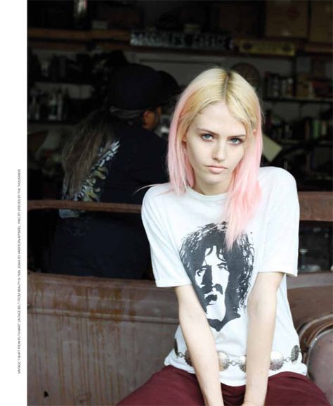 Moni Haworth, Charlotte Free, Soft Grunge Hair, Dip Dye Hair, Candy Hair, Celebrity Trends, Pastel Hair, Grunge Hair, Hair Dos