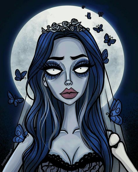 Gothic Cartoon Art, Tim Burton Inspired Drawings, Tim Burton Painting, Dope Girl Art, Tim Burton Dibujos, Tim Burton Art Style Drawings, Tim Burton Style Drawings, Tim Burton Drawings Style, Gothic Cartoon