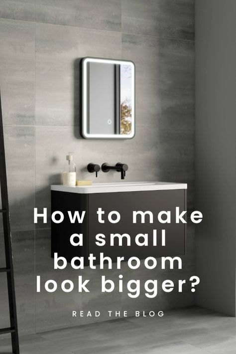 Maximise Your Space: How to Make a Small Bathroom Look Bigger!

🛁✨ Struggling with a tiny bathroom? Transform it into a spacious oasis with our latest blog post! Discover expert tips on:

1️⃣ Clever storage solutions
2️⃣ Light-enhancing tricks
3️⃣ Smart colour choices

📖 Read now and get inspired! Your dream bathroom is just a click away. 💡🚿

🔗 Read the full blog post here

#SmallBathroom #HomeImprovement #BathroomDesign #InteriorInspiration #TinyBathroomHacks Making Small Bathrooms Appear Larger, Modern Toilets Ideas, Make A Small Bathroom Look Bigger, How To Make A Small Bathroom Look Bigger, Small Bathroom Colour Schemes, Make Bathroom Look Bigger, Make Small Bathroom Look Bigger, Small En Suite Ideas, Small Family Bathroom