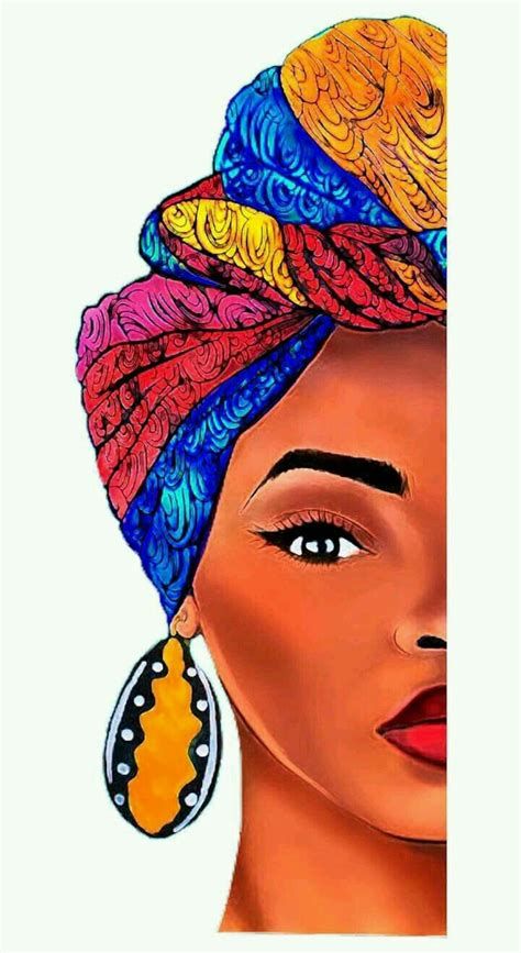 African Women Art, Natural Hair Art, Afrique Art, African Paintings, Afrikaanse Kunst, African Art Paintings, Black Art Painting, Soyut Sanat Tabloları, Africa Art