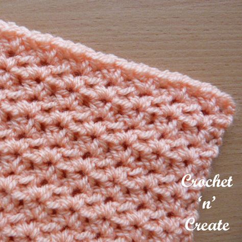 Free Crochet Tutorials, Crochet Hdc, Crochet Stitch Tutorial, Crochet Stitches Free, Crochet Tips, Stitch Tutorial, Crochet Stitches For Beginners, Learn How To Crochet, V Stitch