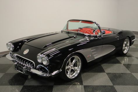 1960 Corvette, Chevrolet Corvette C1, Corvette C3, Old Vintage Cars, Classic Corvette, Vintage Sports Cars, Chevy Muscle Cars, Classy Cars, Fancy Cars