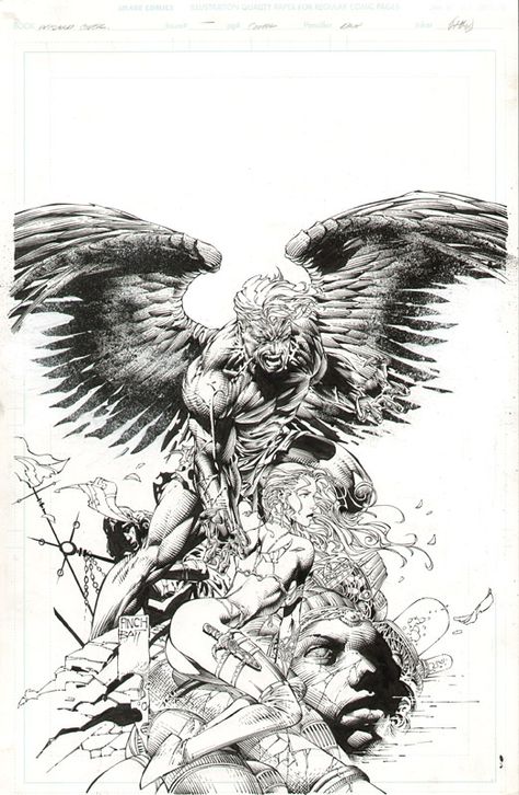 Ascension Wizard#79 Cover - David FINCH Comic Pics, Comic Art Sketch, David Finch, Top Cow, Comic Book Art Style, Comic Book Artwork, Comic Characters, Artist Sketches, Jim Lee