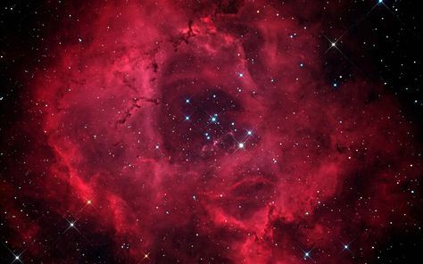 Nebulosa Roseta #space #stars #nebula #1080P #wallpaper #hdwallpaper #desktop Rosette Nebula, The Night Sky, Night Sky, The Sky, Stars, Red