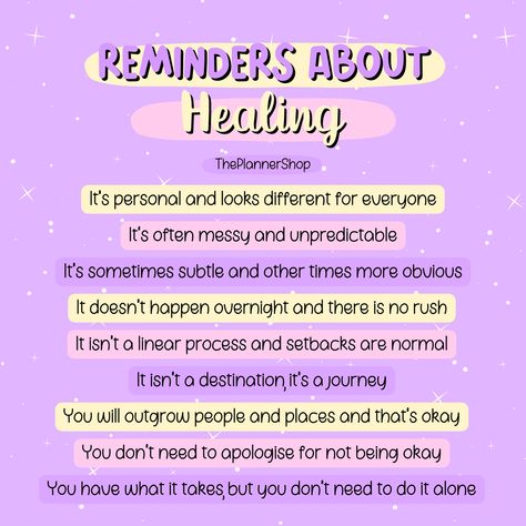 Healing Looks Like, Trama Healing, Girlie Quote, How To Become Happy, Mental Health Activities, Healing Affirmations, Things To Remember, Emotional Awareness, Healing Therapy