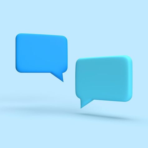 3d chat bubbles minimal concept of socia... | Premium Photo #Freepik #photo #3d-speech-bubble #3d-bubble #message-background #speech-bubble 3d Message Icon, Messages Background, Message Background, Bubble Message, Speech Balloon, Picture Frames Standing, Instagram Feed Ideas Posts, Text Background, 3d Illustrations