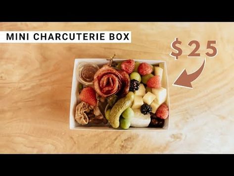 (1) DIY Mini Charcuterie Graze Box Tutorial: Perfect for Snacking! - YouTube Mini Charcuterie, Graze Box, Box Tutorial, Womens Ministry, Don't Worry, Step By Step, Snacks