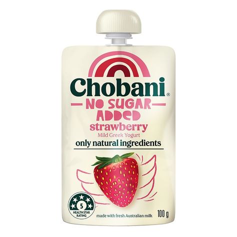 Strawberry - Chobani Australia Chobani Packaging, Chobani Flips, Chobani Yogurt, No Sugar, Oat Milk, Food Recipe, Greek Yogurt, Saudi Arabia, Natural Ingredients