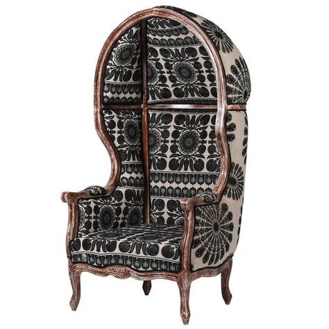 Black and Pattern Dolly Chair Porter Chair, French Arm Chair, French Furniture, Solid Mango Wood, Moroccan Style, Occasional Chairs, Interior Design Tips, Black Pattern, Living Room Chairs