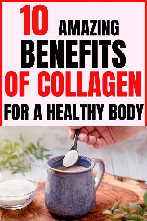 10 Amazing Benefits of Collagen For A Healthy Body Collegian Benefits, Benefits Of Taking Collagen, What Does Collagen Do For You, Vital Proteins Collagen Before And After, Liquid Collagen Benefits, Benefits Of Collagen Powder, Collagen Peptides Benefits, Benefits Of Collagen, Anti Aging Smoothie