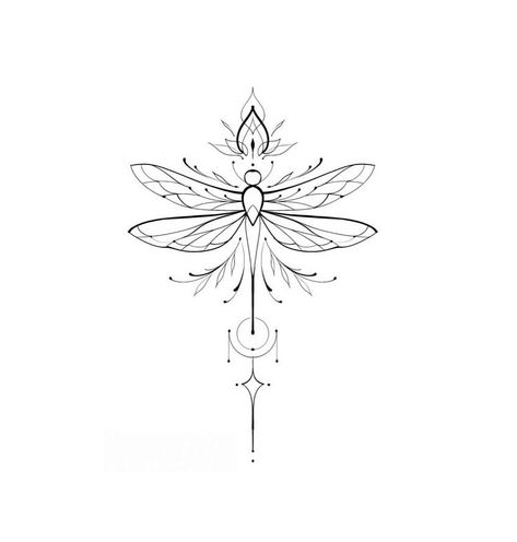 Tattoos For Women Small Meaningful, Dragonfly Tattoo Design, Armband Tattoos, Throat Tattoo, Remembrance Tattoos, Sharpie Tattoos, American Tattoos, Sternum Tattoo, Dragonfly Tattoo