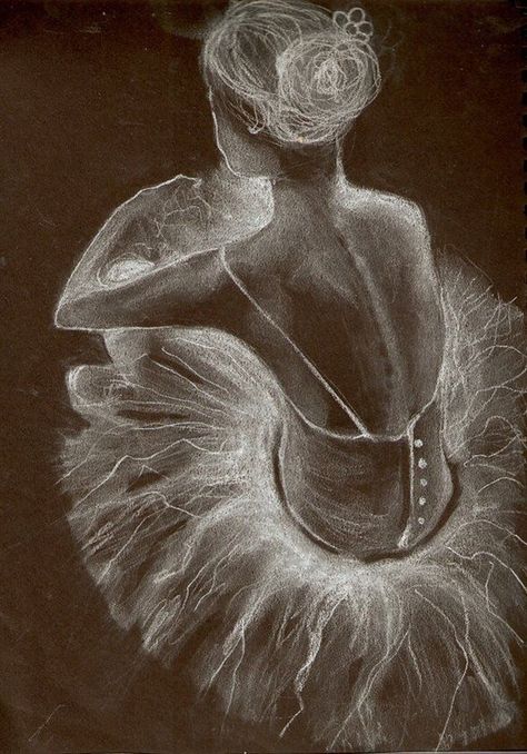 Ballerina Theme, Ballet Drawings, Chalk Pastel Art, Ballet Painting, Art Ballet, Ballerina Art, Black Paper Drawing, Chalk Pastel, Pastel Artwork