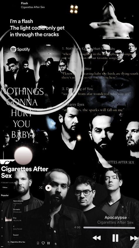 Cigarettesaftersex Band Posters, Cas Poster, Cigarettesaftersex Band Aesthetic, Cigarettesaftersex Band, Aesthetic Shuffles, Music Taste, Room Stuff, Lyric Poster, Iphone Wallpaper App