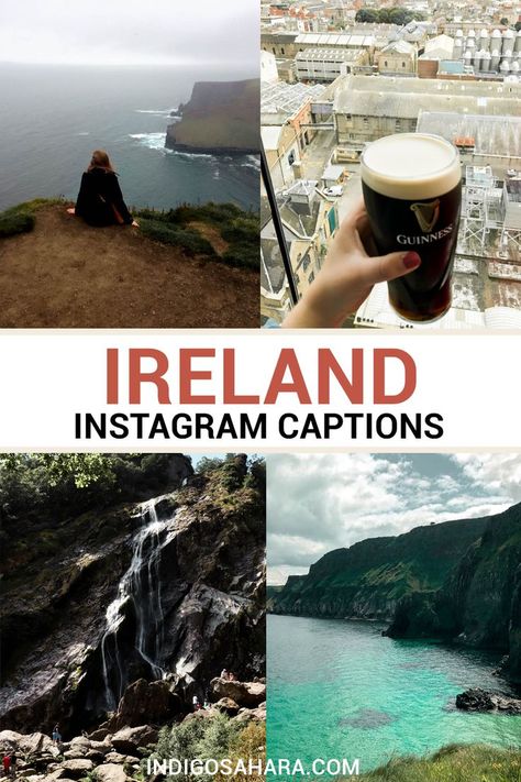 ireland instagram captions Irish Quotes Gaelic, Funny Irish Quotes, Ireland Quotes, Irish Humor, Uk Travel Itinerary, Irish Sayings, Ireland Aesthetic, Ireland Pictures, Captions Funny