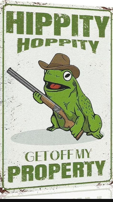 Frog Room Decor, Get Off My Property, Private Property Signs, Property Signs, Billiard Rooms, Door Garden, My Property, Retro Tin Signs, Hippity Hoppity