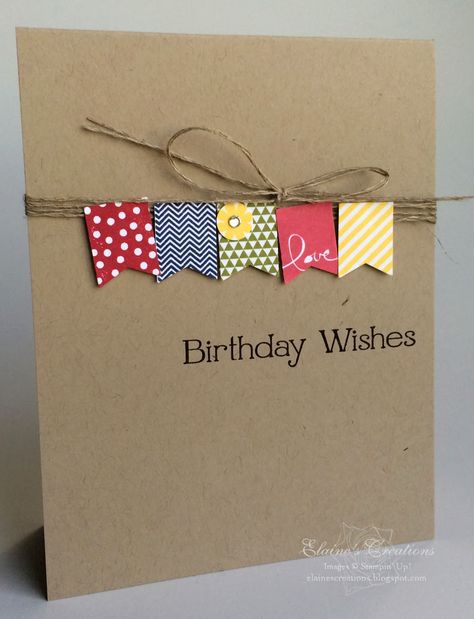 Elaine's Creations: Sale-a-Bration Banner Blast Birthday Card Cards For Men, Birthday Sale, Bday Cards, Birthday Cards For Men, Kids Birthday Cards, Birthday Cards Diy, Card Handmade, E Card, Handmade Birthday Cards