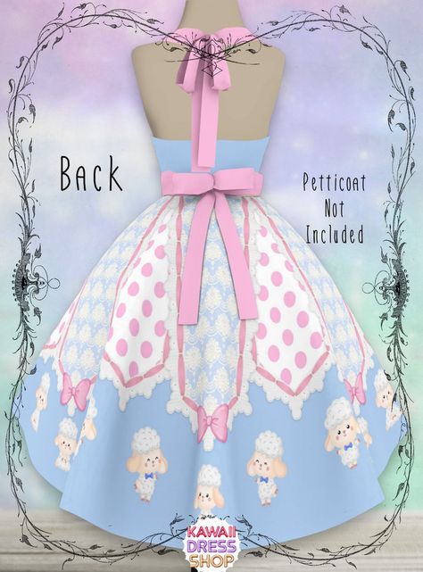 Bo Peep Dress, Pastel Goth Dress, Goth Dresses, Disney Dapper Day, Dapper Day, Bo Peep, Toy Story Birthday, Pin Up Dresses, Kawaii Dress