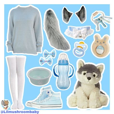 Puppycore Outfits, Ageregre Blue, Age Regregression Boy, Littlespacecore Outfits Boy, Little Outfits Sfw, Wolf Regressor, Pup Regressor, Pet Regressor Puppy, Pet Regre