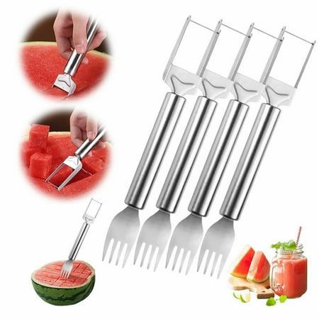 Every click is a love of life. Two In One Stainless Steel Fruit Cutter Watermelon Cutter 2024 Latest Watermelon Slicer Watermelon Cutter Melon Cutter Tool Watermelon Cutter Kitchen Stainless Steel Fruit Cutter Features: ????2-in-1 Stainless Steel Fruit CutterThis 2-in-1 Stainless Steel Fruit Cutter can cut watermelon into perfect cubes. You can enjoy refreshing of watermelon without dealing with a dripping table. ????Cut Watermelon Into CubesLightweight and compact design makes it easy to use, c Watermelon Knife, Watermelon Slicer, Fruit Du Dragon, Cut Watermelon, Kinds Of Fruits, Watermelon Fruit, How To Make Drinks, Watermelon Slices, Stainless Steel Bowl