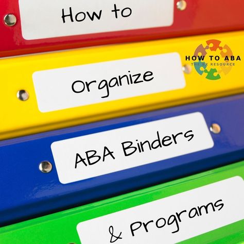 Download our FREE binder protocol checklist! Each ABA binder should be individualized to the learner. Here are some things I would include in an ABA Binder! Aba Stimuli Organization, Aba Materials Organization, Aba Organization Ideas, Aba Room Ideas, Bcba Supervision Activities, Bcba Organization Ideas, Aba Interventions, Aba Programs, Rbt Training