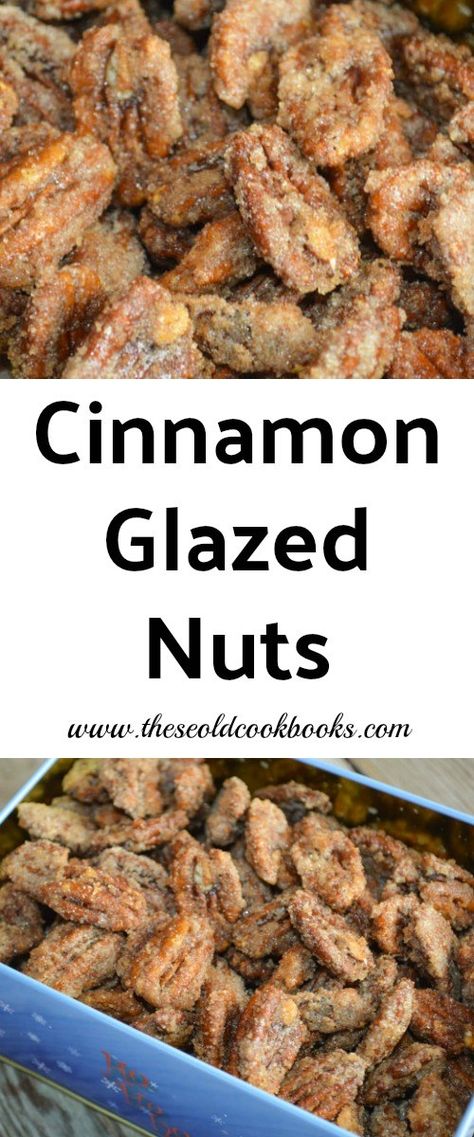 Ever wanted to make those sweet, crunchy nuts that are a staple at mall kiosks across the country? Look no farther than our Cinnamon Glazed Nuts (pecans)! Glazed Nuts Recipe, Candy Pecans, Glazed Nuts, Pecan Treats, Seasoned Nuts, Sugar Wax Recipe, Wax Recipe, Nut Dessert, Glazed Walnuts