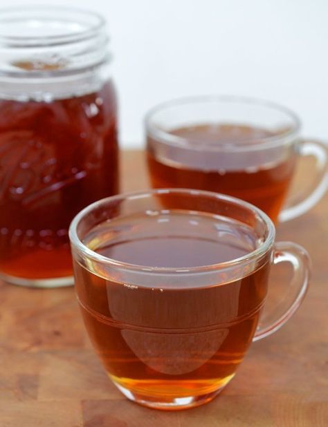 Tea Concentrate Is the Best Way to Make Tea for a Crowd — Tea Essentials People At A Party, Tea Concentrate Recipe, Oolong Tea Benefits, Tea Concentrate, Tiny Kitchens, Cocktail Syrups, Make Tea, Health Tea, Perfect Cup Of Tea