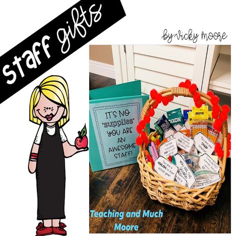 Teacher Morale, Staff Morale, Back To School Gifts For Teachers, Teacher Gift Tags, Staff Gifts, School Teacher Gifts, School Staff, Beginning Of School, Teaching Elementary