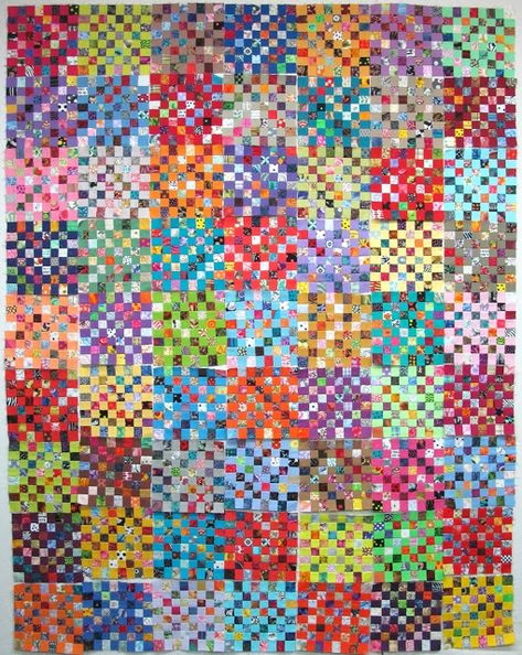 Exuberant Color : Blocks on the design wall........... Postage Stamp Quilt, Kaleidoscope Quilt, Cross Quilt, Flannel Quilts, Charm Quilt, Quilt Storage, Basket Quilt, Stamp Blocks, Holiday Quilts