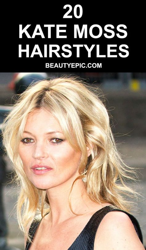 Kate Moss Hairstyle, Kate Moss Haircut, Kate Moss Short Hair, Beachy Haircuts, Beachy Haircut, Ecaille Hair, Kate Moss Hair, Moss Hair, 2000s Hair