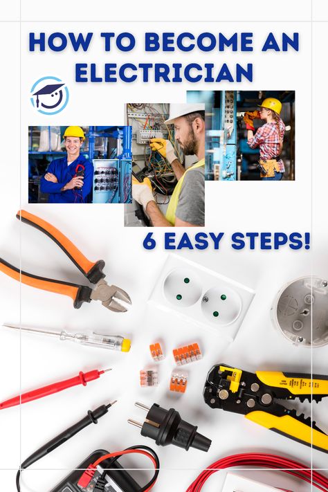 Becoming a journeyman electrician might be easier than you realize! Journeyman Electrician, Vocational School, College Advice, No Experience Jobs, Trade School, High School Diploma, Job Training, Trigonometry, School Programs